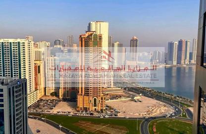 Apartment - 3 Bedrooms - 3 Bathrooms for rent in Beach Tower 2 - Al Khan Lagoon - Al Khan - Sharjah