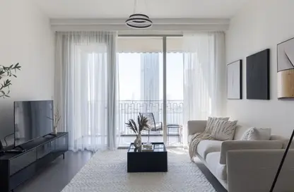 شقة - غرفة نوم - 1 حمام للايجار في برج كريك جيت 1 - بوابة الخور - مرسى خور دبي - دبي