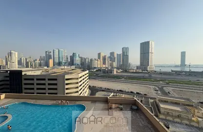 شقة - 2 غرف نوم - 3 حمامات للايجار في برج دانة الخان - الخان لاجون - الخان - الشارقة