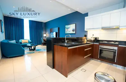 Hotel  and  Hotel Apartment - 1 Bedroom - 2 Bathrooms for rent in Royal Continental Suites - Business Bay - Dubai