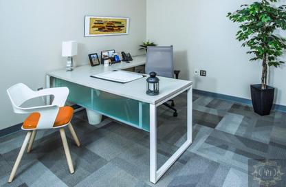 Co-working space - Studio - 4 Bathrooms for rent in Corniche Tower - Ajman Corniche Road - Ajman