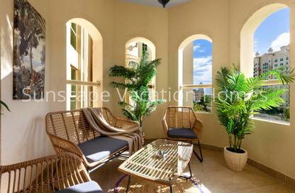 Apartment - 2 Bedrooms - 2 Bathrooms for rent in Al Dabas - Shoreline Apartments - Palm Jumeirah - Dubai