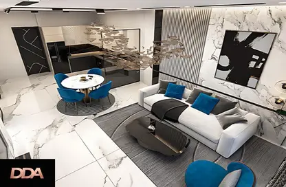 شقة - غرفة نوم - 2 حمامات للبيع في إليتز من دانوب - المبنى 1 - إليتز من الدانوب - قرية جميرا الدائرية - دبي