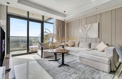 شقة - غرفة نوم - 2 حمامات للايجار في برج النبلاء - الخليج التجاري - دبي