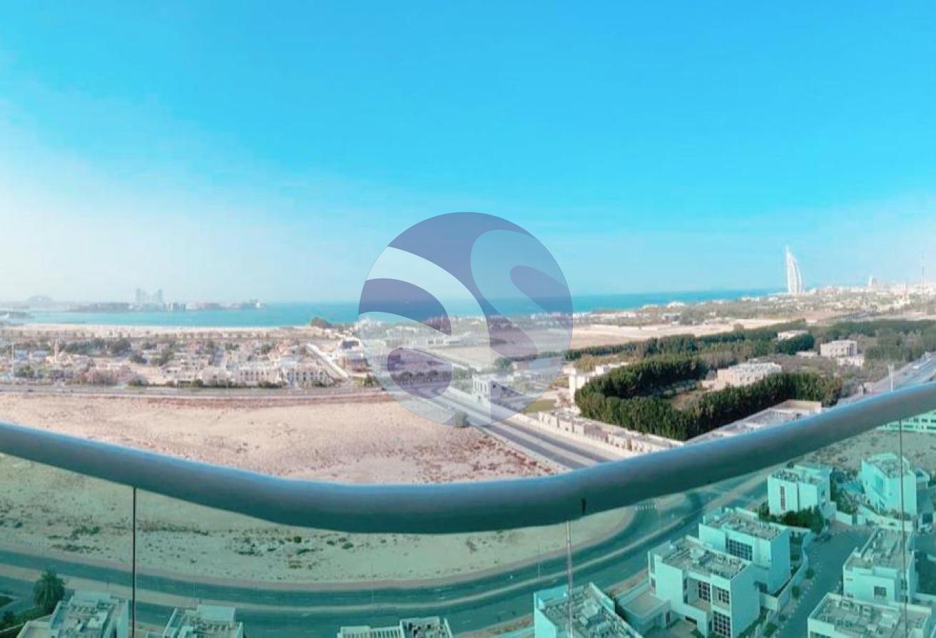 Panoramic Sea|Burj Al Arab View|Furnished| Balcony photo 5