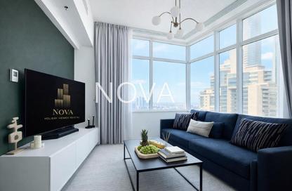 Apartment - 1 Bedroom - 2 Bathrooms for rent in Botanica Tower - Dubai Marina - Dubai