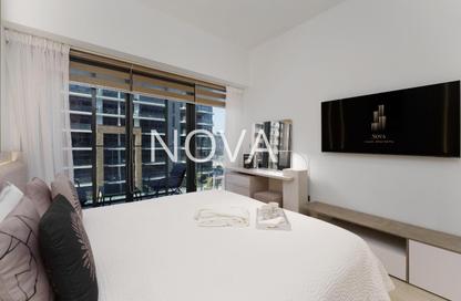 Apartment - Studio - 1 Bathroom for rent in Azizi Riviera 42 - Azizi Riviera - Meydan One - Meydan - Dubai