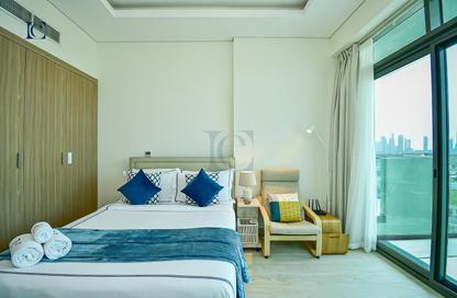 Apartment - Studio - 1 Bathroom for rent in Farhad Azizi Residence - Dubai Healthcare City 2 - Al Jaddaf - Dubai
