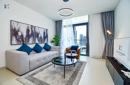 شقة - 2 غرف نوم - 2 حمامات للايجار في برج التاج - وسط مدينة دبي - دبي