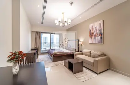 Apartment - Studio - 1 Bathroom for rent in Elite Downtown Residence - Downtown Dubai - Dubai