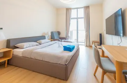 Apartment - Studio - 1 Bathroom for rent in Azizi Aura - Downtown Jebel Ali - Dubai