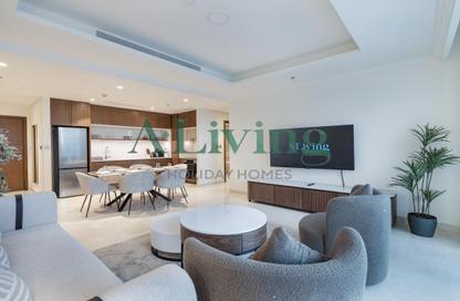 شقة - غرفة نوم - 1 حمام للايجار في برج Palace Beach ريزيدنس 1 - بالاس بيتش ريزيدنس - إعمار بيتشفرونت - دبي هاربور - دبي