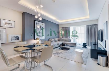 شقة - غرفة نوم - 1 حمام للايجار في تاور D - داماك تاورز من باراماونت - الخليج التجاري - دبي