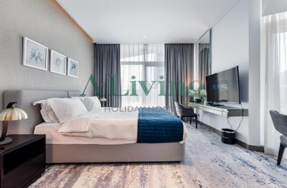 Apartment - Studio - 1 Bathroom for rent in Damac Maison Prive B - Damac Maison Prive - Business Bay - Dubai