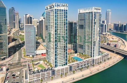 Apartment - Studio - 1 for rent in Damac Maison Prive A - Damac Maison Prive - Business Bay - Dubai