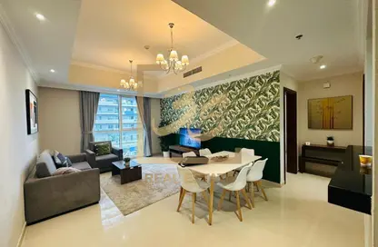 شقة - غرفة نوم - 2 حمامات للبيع في برج دنيا - برج خليفة - وسط مدينة دبي - دبي