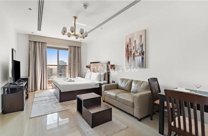 Apartment - Studio - 1 Bathroom for rent in Elite Downtown Residence - Downtown Dubai - Dubai