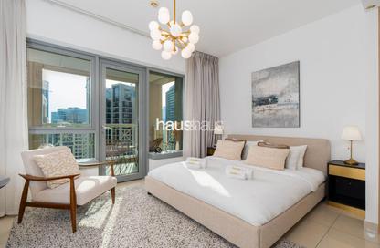 Apartment - Studio - 1 Bathroom for rent in 29 Burj Boulevard Tower 1 - 29 Burj Boulevard - Downtown Dubai - Dubai
