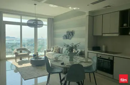 Apartment - 2 Bedrooms - 2 Bathrooms for rent in Sunrise Bay Tower 1 - Sunrise Bay - EMAAR Beachfront - Dubai Harbour - Dubai