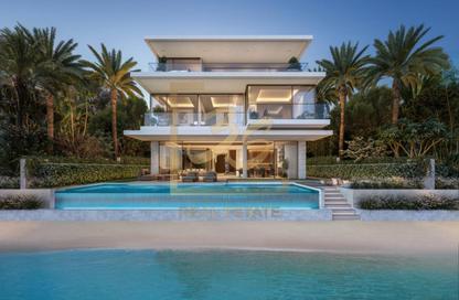 Villa - 6 Bedrooms - 7 Bathrooms for sale in Palm Jebel Ali - Frond B - Palm Jebel Ali - Dubai