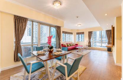 Apartment - 1 Bedroom - 2 Bathrooms for rent in Al Majara 2 - Al Majara Towers - Dubai Marina - Dubai