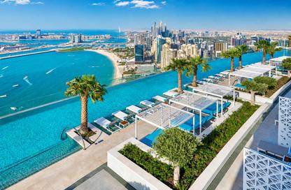 Apartment - 2 Bedrooms - 2 Bathrooms for rent in Jumeirah Gate Tower 1 - The Address Jumeirah Resort and Spa - Jumeirah Beach Residence - Dubai