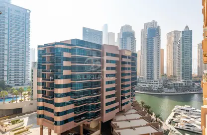 Apartment - 1 Bedroom - 2 Bathrooms for rent in Marina Sail - Dubai Marina - Dubai