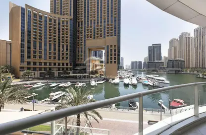 Apartment - 2 Bedrooms - 3 Bathrooms for rent in The Atlantic - Dubai Marina - Dubai