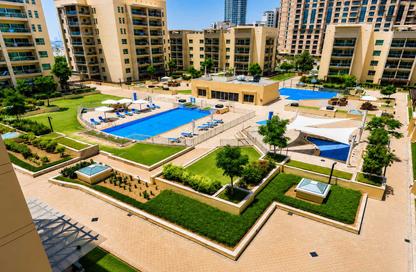 Apartment - 3 Bedrooms - 1 Bathroom for rent in Al Ghaf 3 - Al Ghaf - Greens - Dubai