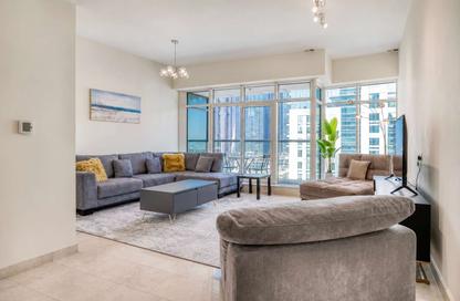 Apartment - 3 Bedrooms - 2 Bathrooms for rent in Trident Bayside - Dubai Marina - Dubai