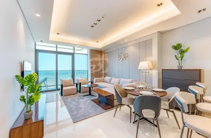 شقة - 2 غرف نوم - 3 حمامات للايجار في برج النبلاء - الخليج التجاري - دبي