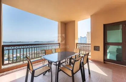 Apartment - 2 Bedrooms - 3 Bathrooms for rent in The Fairmont Palm Residence South - The Fairmont Palm Residences - Palm Jumeirah - Dubai