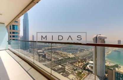 Duplex - 4 Bedrooms - 5 Bathrooms for rent in Ocean Heights - Dubai Marina - Dubai