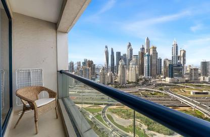شقة - غرفة نوم - 1 حمام للايجار في خور الجميرا 1 - أبراج خور الجميرا - (JLT) مجمع X - أبراج بحيرات الجميرا - دبي