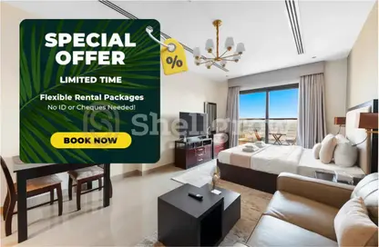 Apartment - Studio - 1 Bathroom for rent in Elite Downtown Residence - Downtown Dubai - Dubai