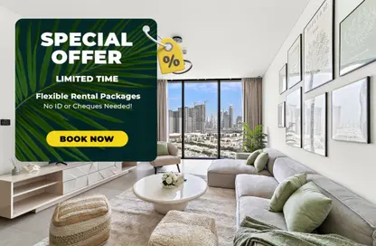 Apartment - 1 Bedroom - 2 Bathrooms for rent in Waves Grande - Sobha Hartland - Mohammed Bin Rashid City - Dubai