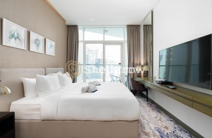 Apartment - Studio - 1 Bathroom for rent in Damac Maison Prive A - Damac Maison Prive - Business Bay - Dubai Apartment - Studio - 1 Bathroom for rent in Damac Maison Prive A - Damac Maison Prive - Business Bay - Dubai