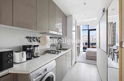Apartment - Studio - 1 for rent in Azizi Riviera 21 - Azizi Riviera - Meydan One - Meydan - Dubai