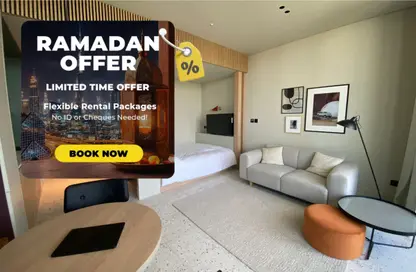 شقة - 1 حمام للايجار في رأسًا على عقب - الخليج التجاري - دبي