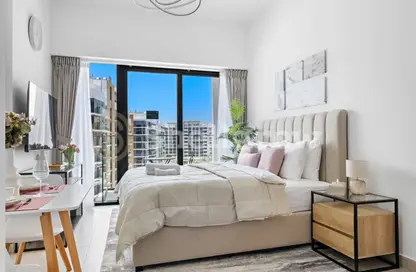 Apartment - Studio - 1 Bathroom for rent in AZIZI Riviera - Meydan One - Meydan - Dubai