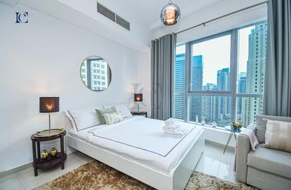 Apartment - Studio - 1 Bathroom for rent in Bay Central - Dubai Marina - Dubai