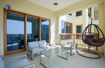 Apartment - 2 Bedrooms - 2 Bathrooms for rent in Marina Residences 4 - Marina Residences - Palm Jumeirah - Dubai