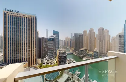 شقة - 1 حمام للبيع في جي دبليو ماريوت هوتيل مارينا - دبي مارينا - دبي