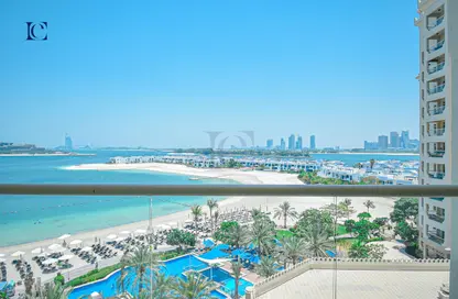 شقة - غرفة نوم - 2 حمامات للايجار في النبات - مساكن شور لاين - نخلة جميرا - دبي