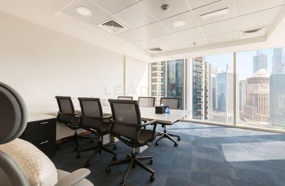 Office Space - Studio - 1 Bathroom for rent in The Binary Tower - Business Bay - Dubai