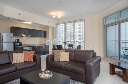 Apartment - 2 Bedrooms - 2 Bathrooms for rent in The Torch - Dubai Marina - Dubai