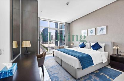 Apartment - 1 Bedroom - 1 Bathroom for rent in Damac Maison Prive A - Damac Maison Prive - Business Bay - Dubai