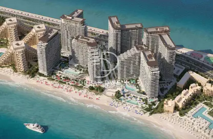 Apartment - 4 Bedrooms - 5 Bathrooms for sale in Rosso Bay Residence - Al Marjan Island - Ras Al Khaimah