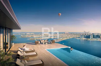 Apartment - 2 Bedrooms - 2 Bathrooms for sale in Seapoint Tower 2 - Seapoint - EMAAR Beachfront - Dubai Harbour - Dubai