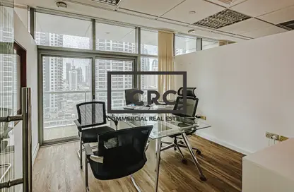 Office Space - 1 Bedroom - 1 Bathroom for rent in Tiffany Tower - JLT Cluster W - Jumeirah Lake Towers - Dubai